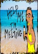 Help Me I'm Melting Portrait