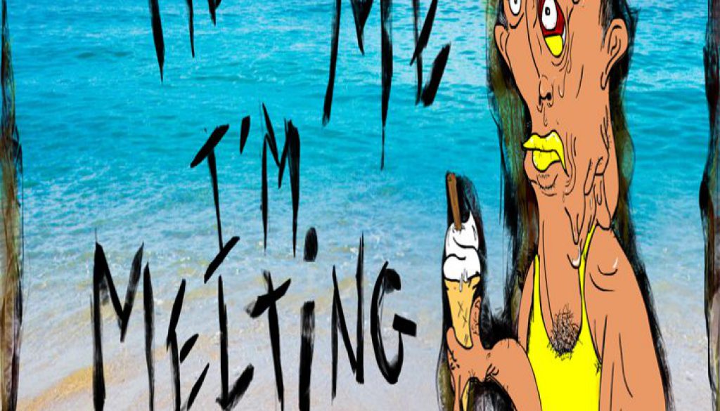 Help Me I'm Melting Portrait