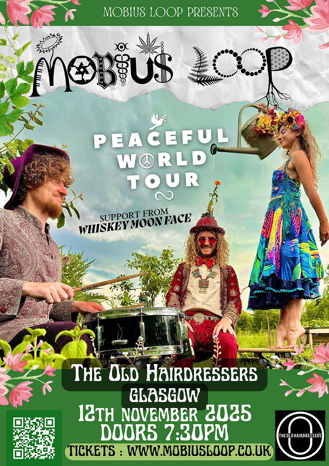 Copy of PEACEFUL WORLD TOUR (Poster (A3 Portrait)) - Peaceful Wo