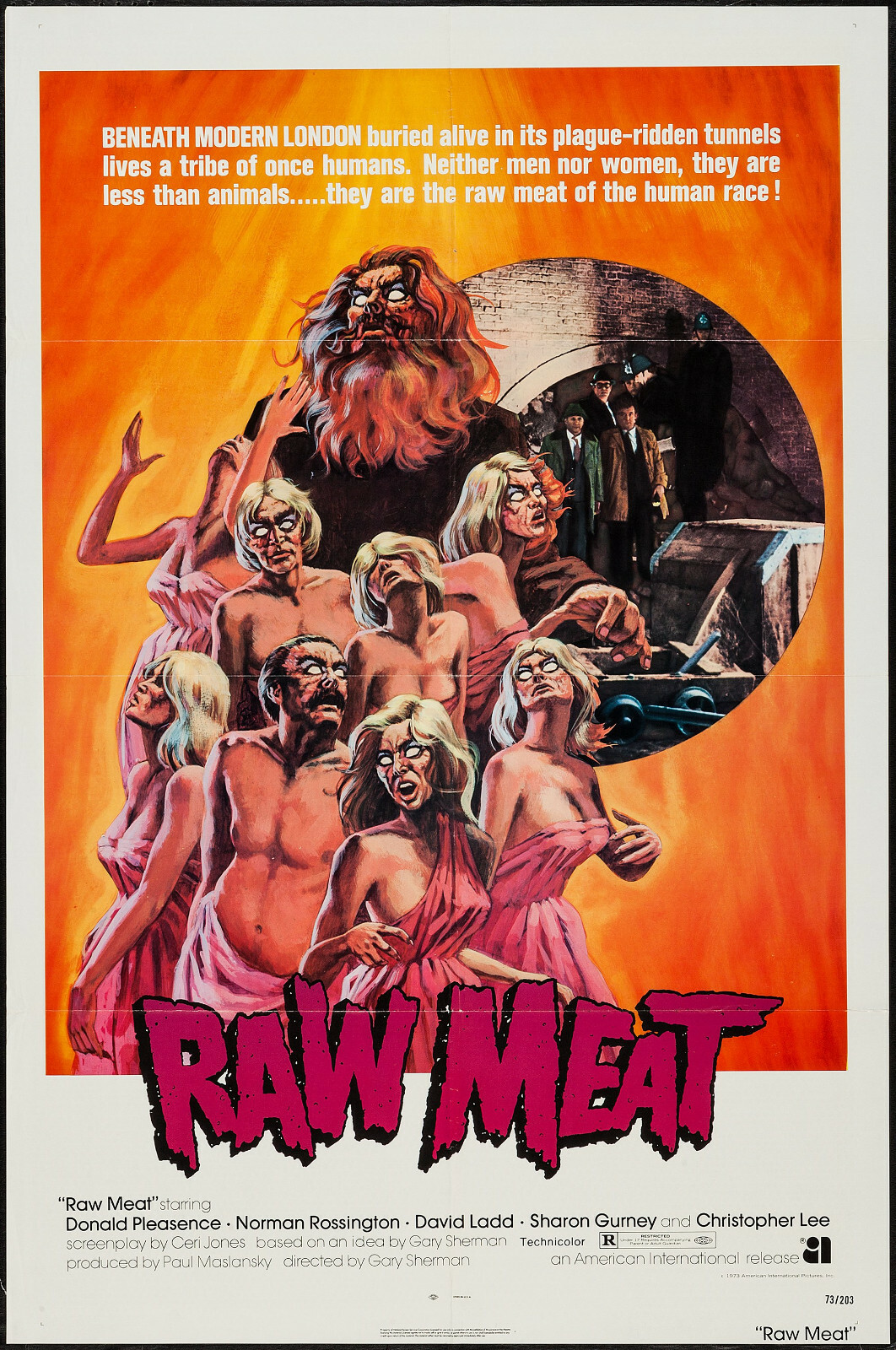 trash cineam raw meat poster