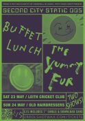 Yummy Fur _ Buffet Lunch - Green Poster