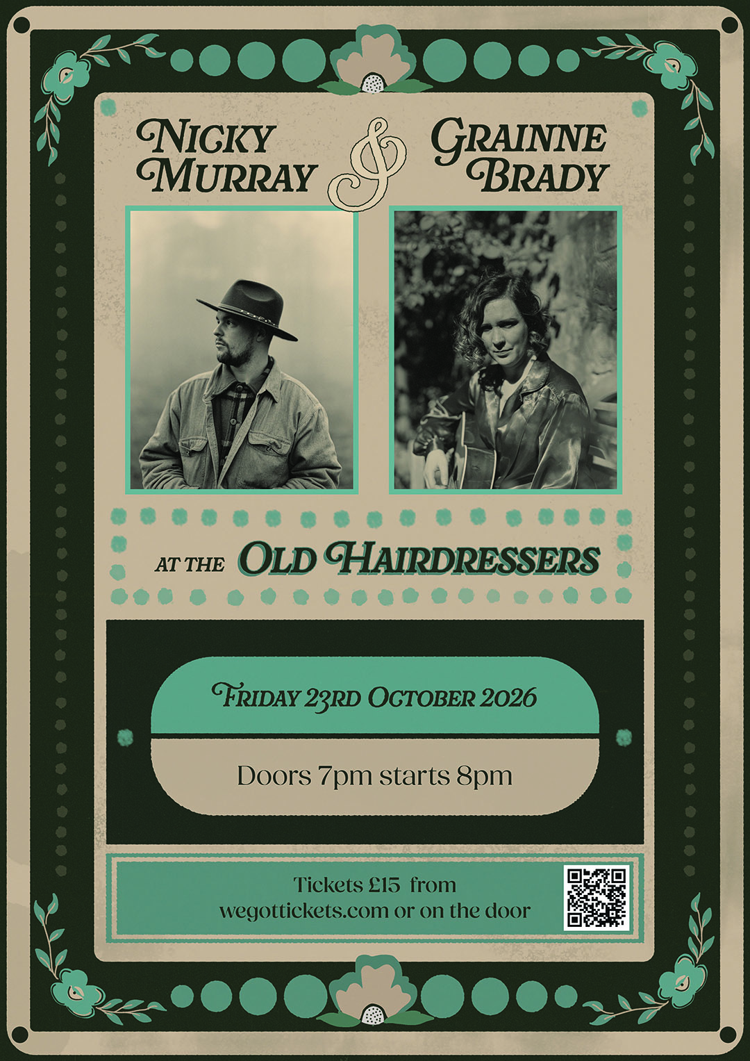 Grainne and Nicky_oldHairdressers_2026_QR code